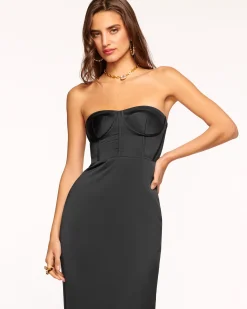 Sale Alianna Strapless Midi Dress Dresses