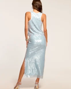 Hot Annita Sequin Midi Skirt Bottoms
