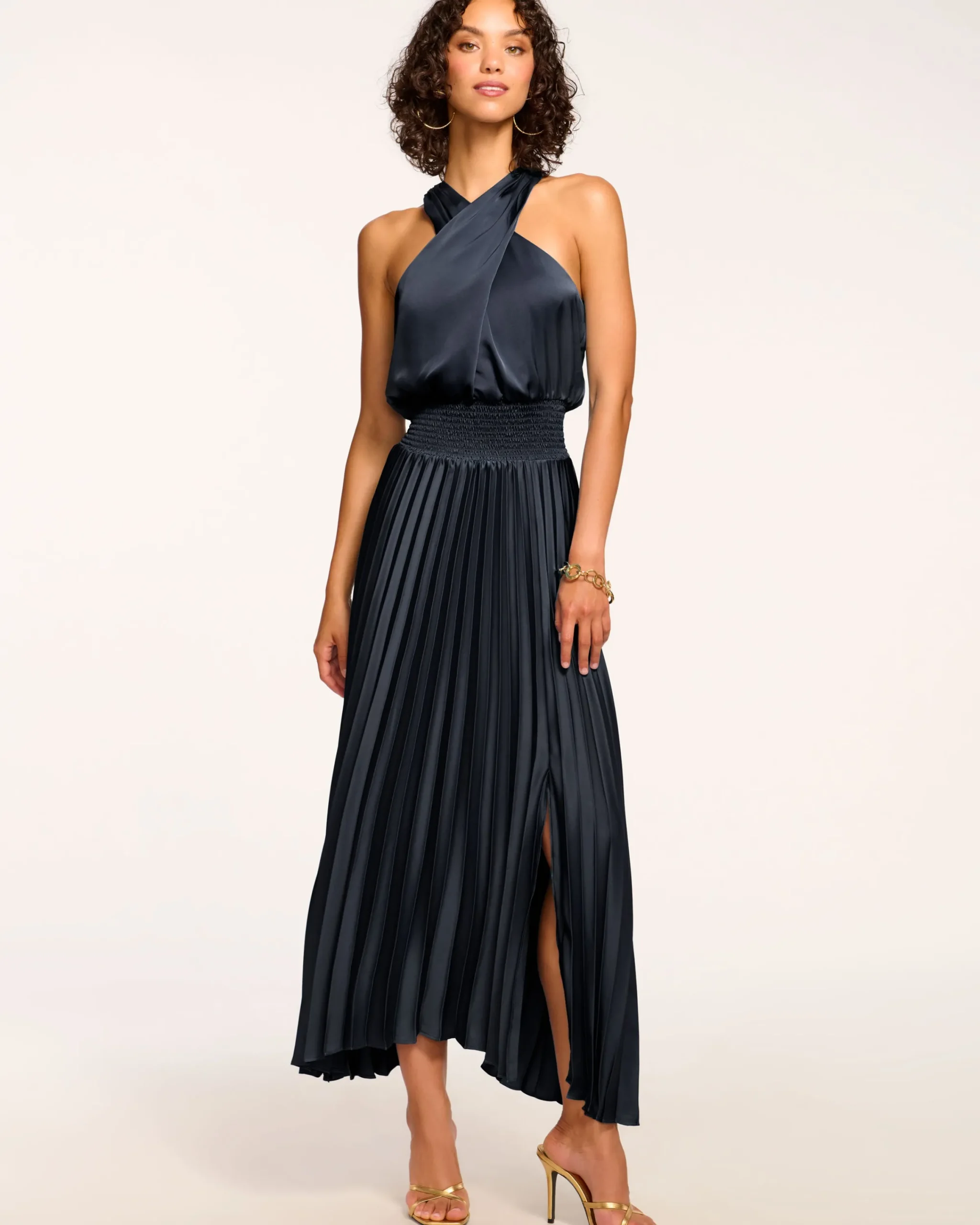 Outlet Arina Halter Maxi Dress Dresses