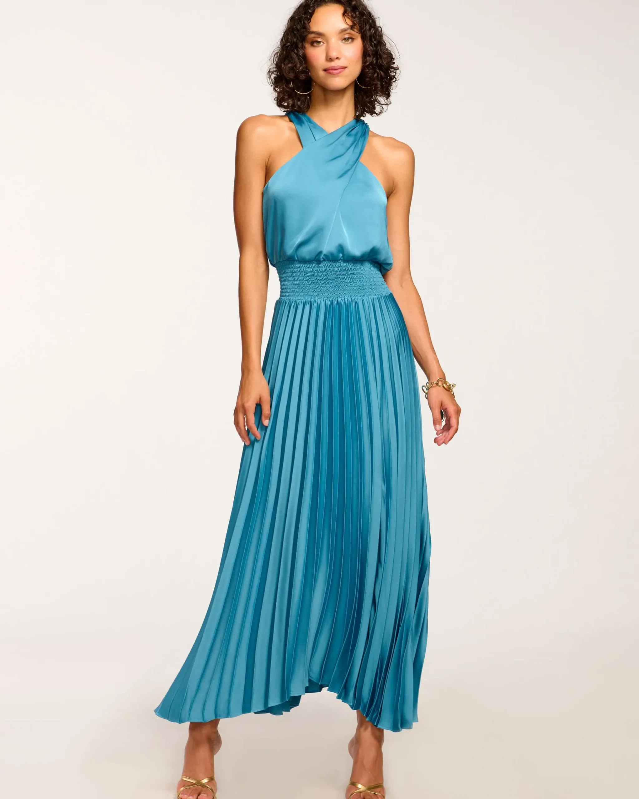 Outlet Arina Halter Maxi Dress Dresses