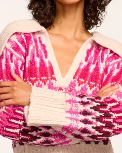 Outlet Augustus V-Neck Sweater Tops | Sweaters