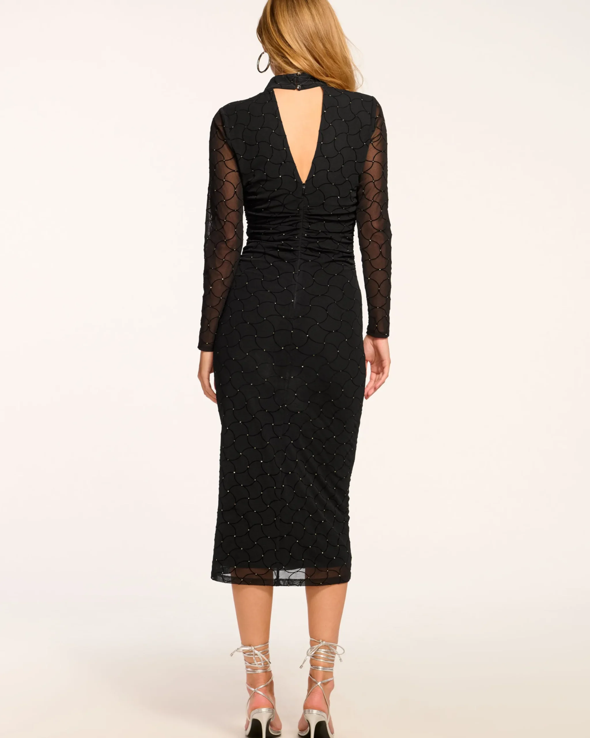 Discount Aurelia Embellished Long Sleeve Midi Dress Dresses