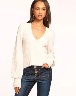 Online Aurinda V-Neck Sweater Tops | Sweaters