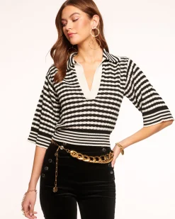 Clearance Azaria V-Neck Sweater Tops | Sweaters