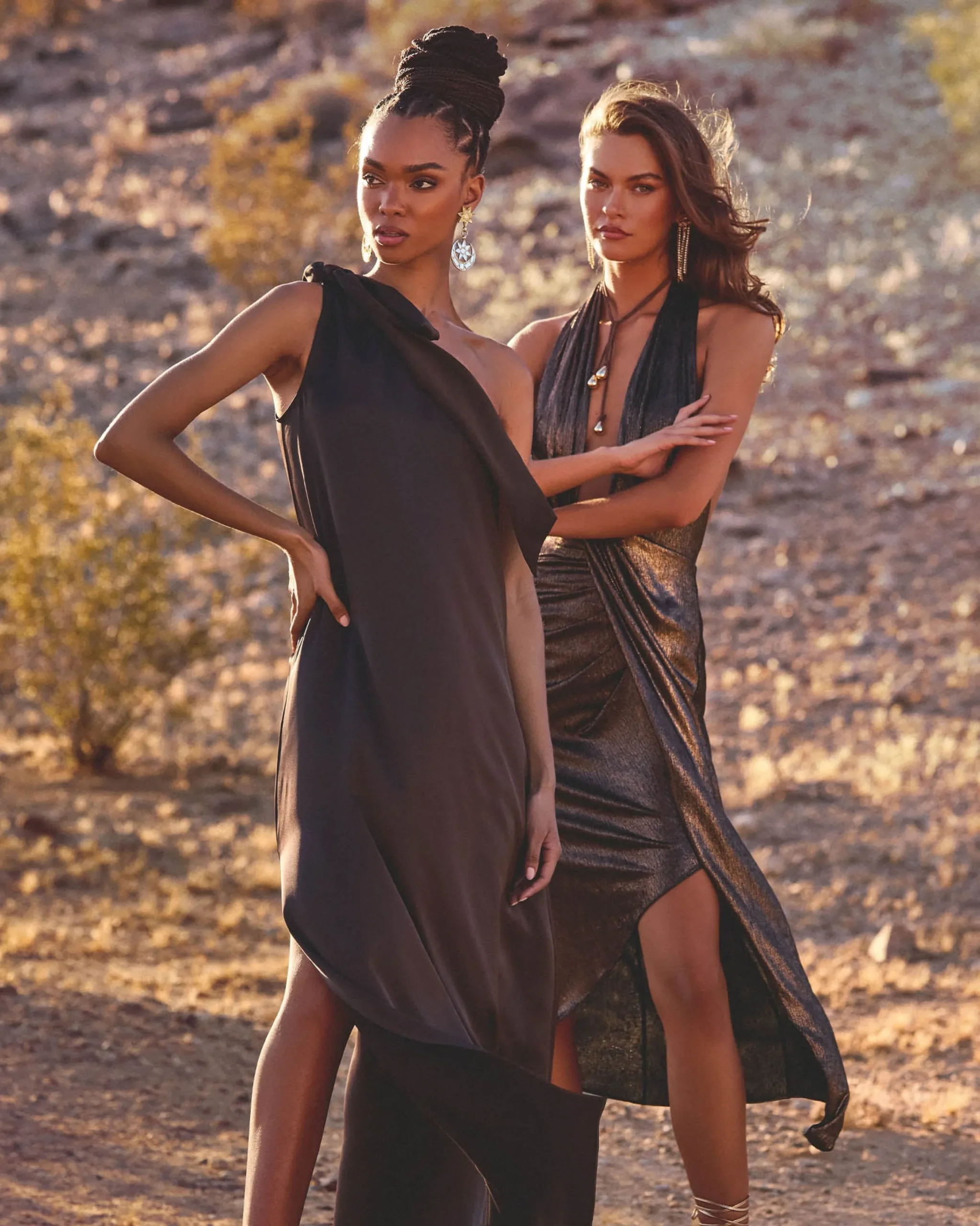 Online Benita One-Shoulder Gown Dresses