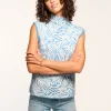 Outlet Bev Sleeveless Turtleneck Sweater Tops | Sweaters