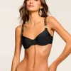 Hot Blaise Embellished Bikini Top Swim & Coverups