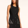 Clearance Bryanna Studded Ponte Mini Dress Dresses