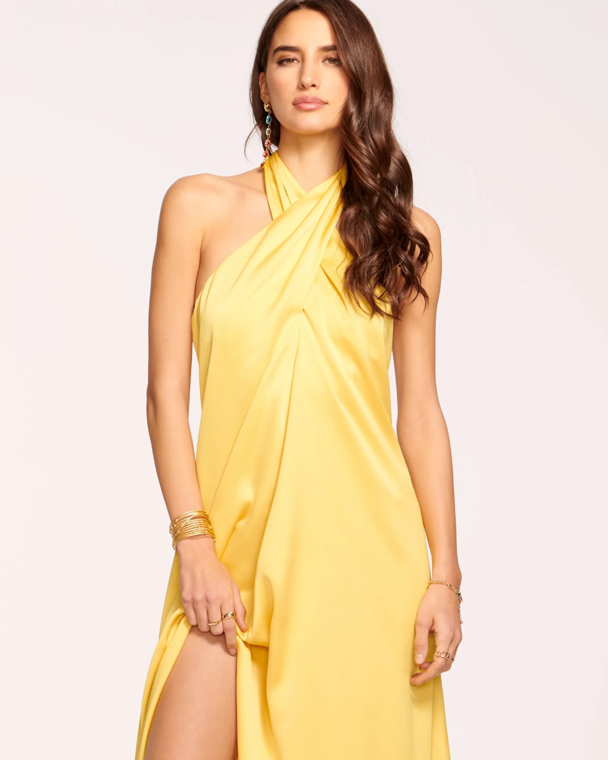 Fashion Carey Halter Gown Dresses