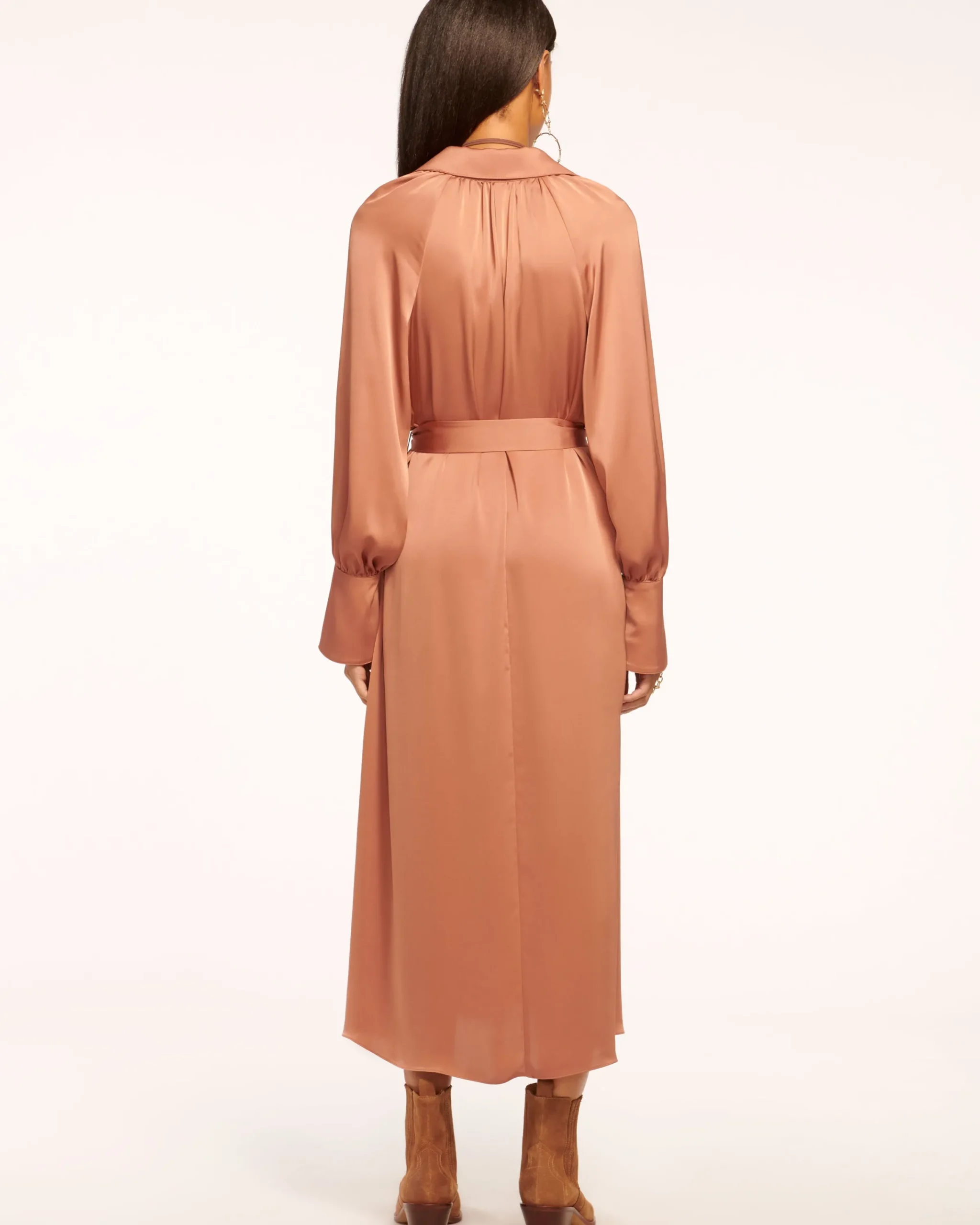 Discount Cecilia Belted Midi Dress Dresses
