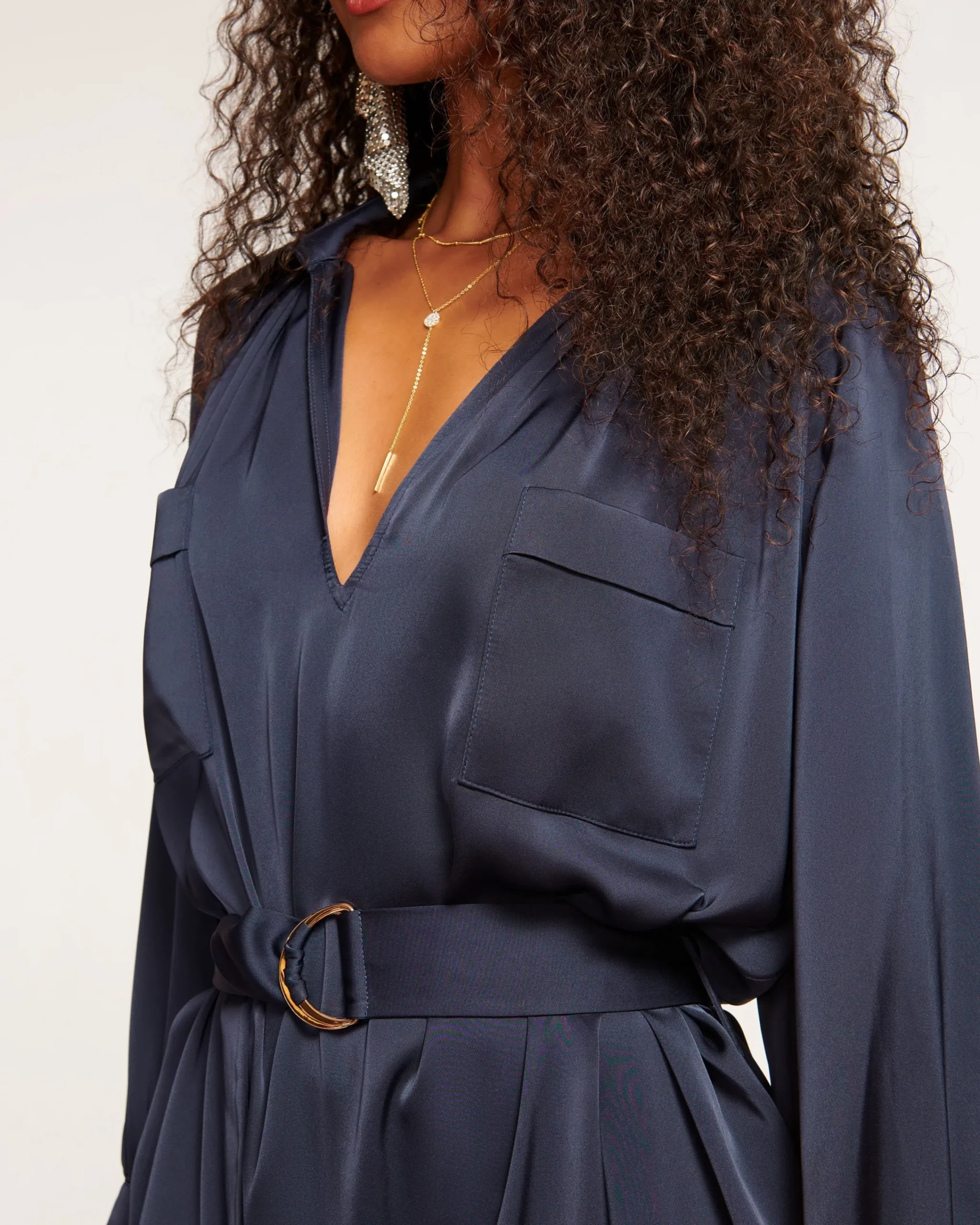Discount Cecilia Belted Midi Dress Dresses