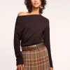 Hot Chance Wool Off-The-Shoulder Sweater Tops | Sweaters
