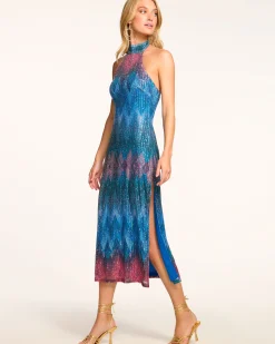 Best Coty Halter Midi Dress Dresses
