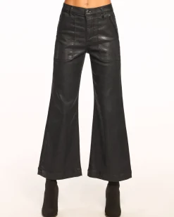 Clearance Cropped Metallic Clifford Jean Denim | Bottoms