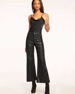 Clearance Cropped Metallic Clifford Jean Denim | Bottoms