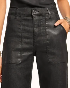 Clearance Cropped Metallic Clifford Jean Denim | Bottoms
