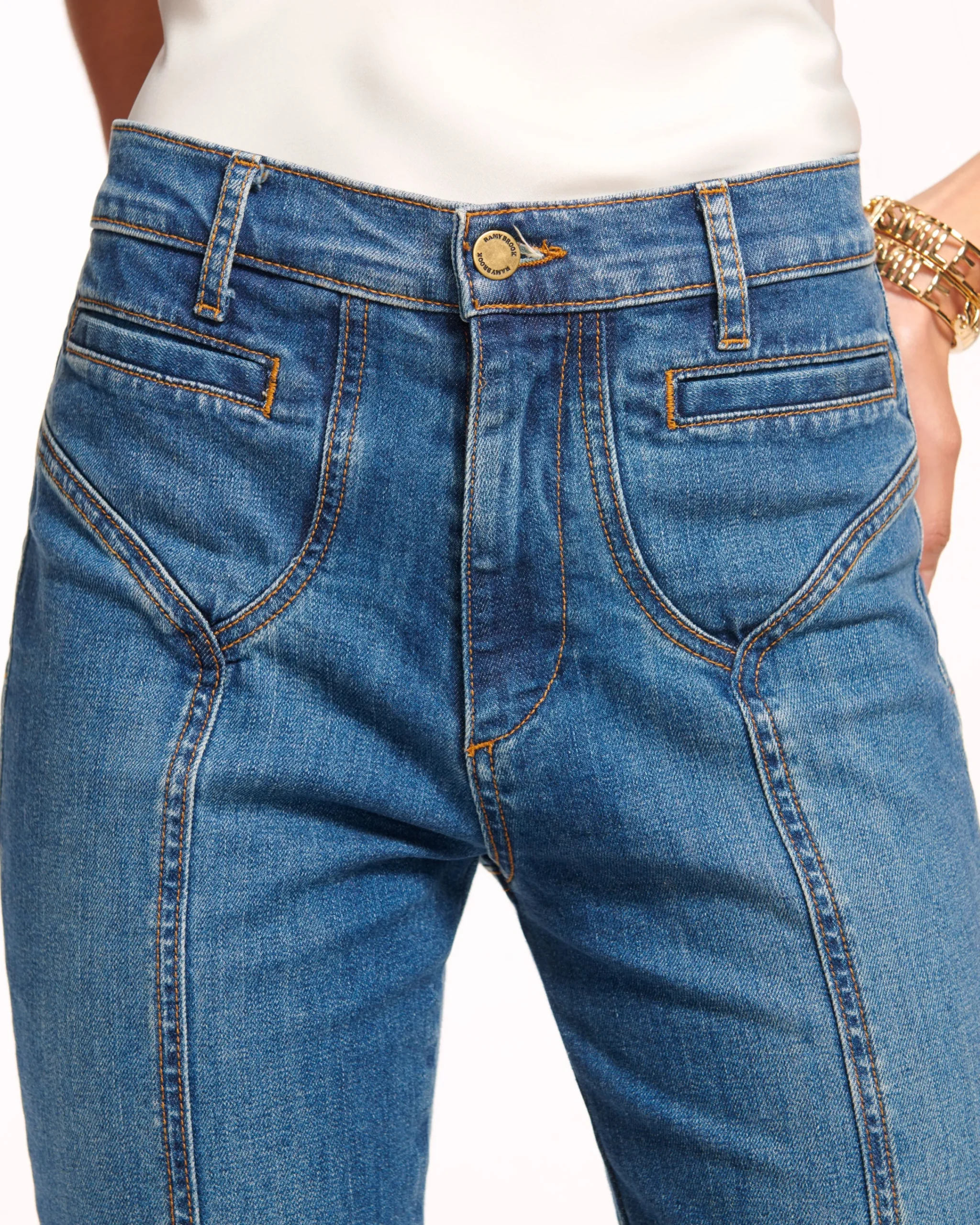 Outlet Cropped Zayne High-Rise Skinny Jean Denim | Bottoms