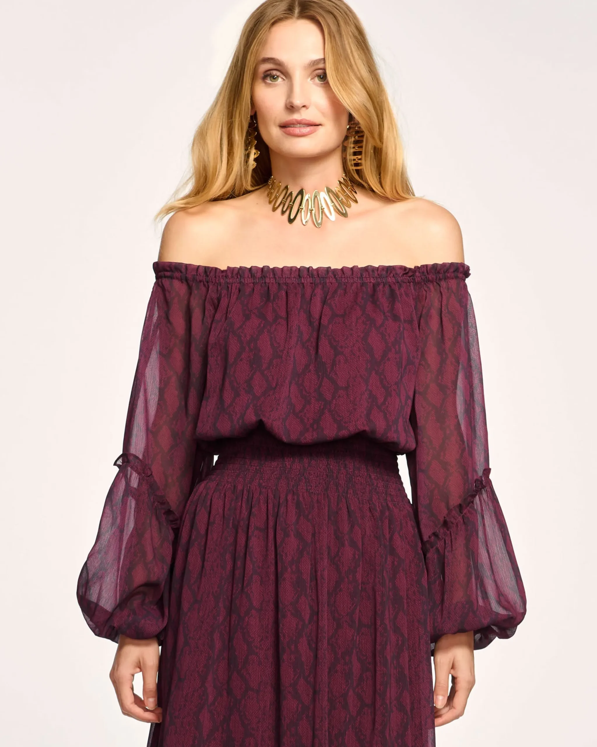 Discount Danna Off-The-Shoulder Midi Dress Dresses