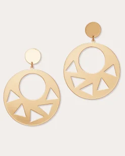 Best Dayana Cutout Disc Earrings Jewelry