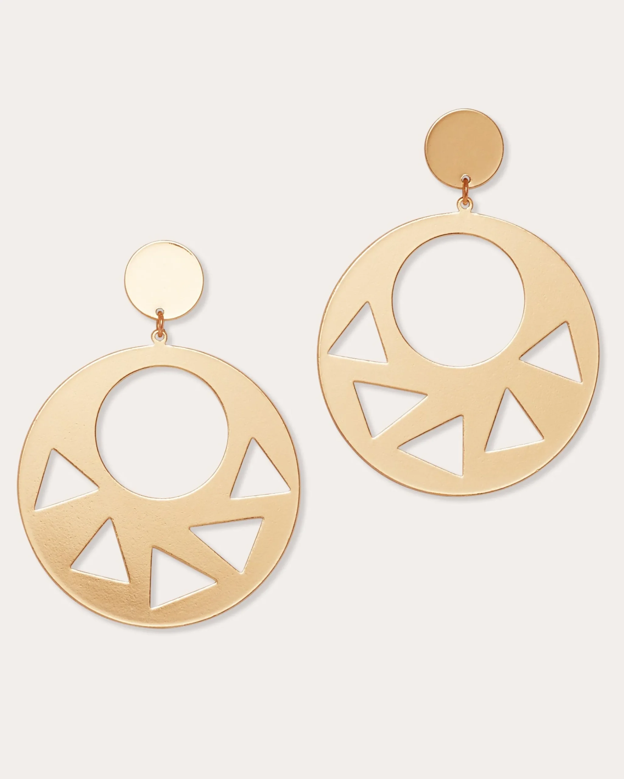 Best Dayana Cutout Disc Earrings Jewelry