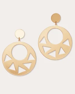 Best Dayana Cutout Disc Earrings Jewelry