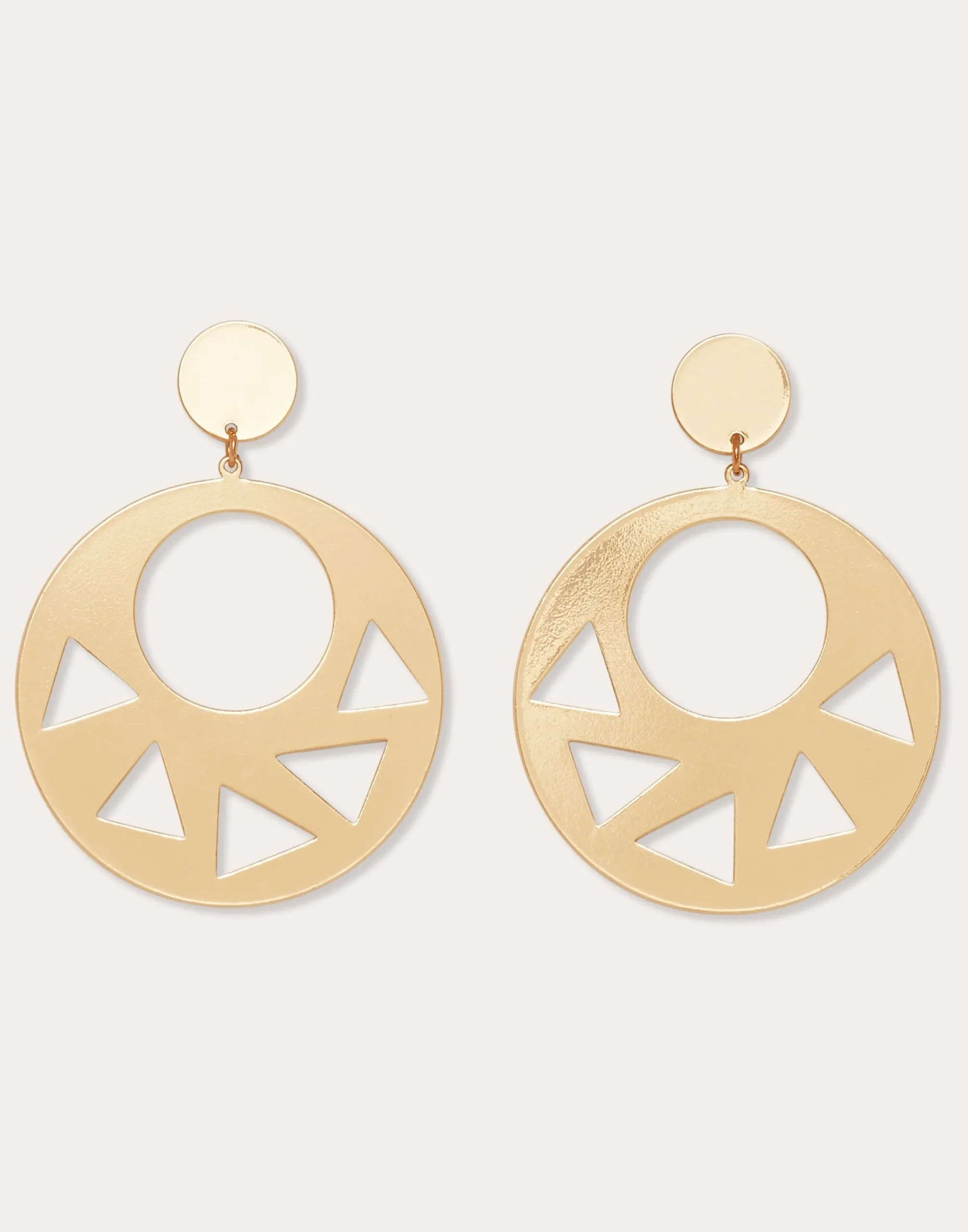Best Dayana Cutout Disc Earrings Jewelry