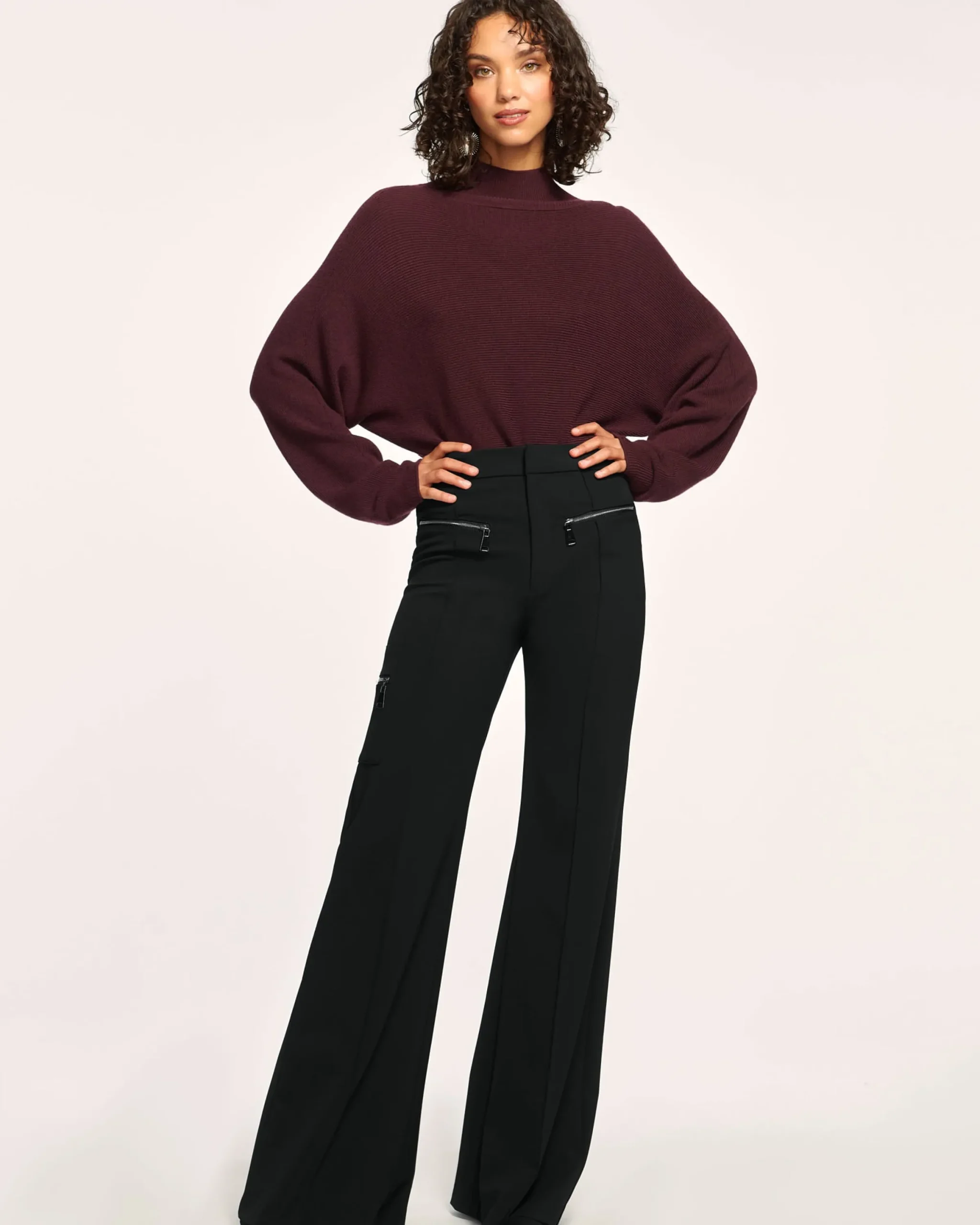 New Emory Wide Leg Pant Bottoms