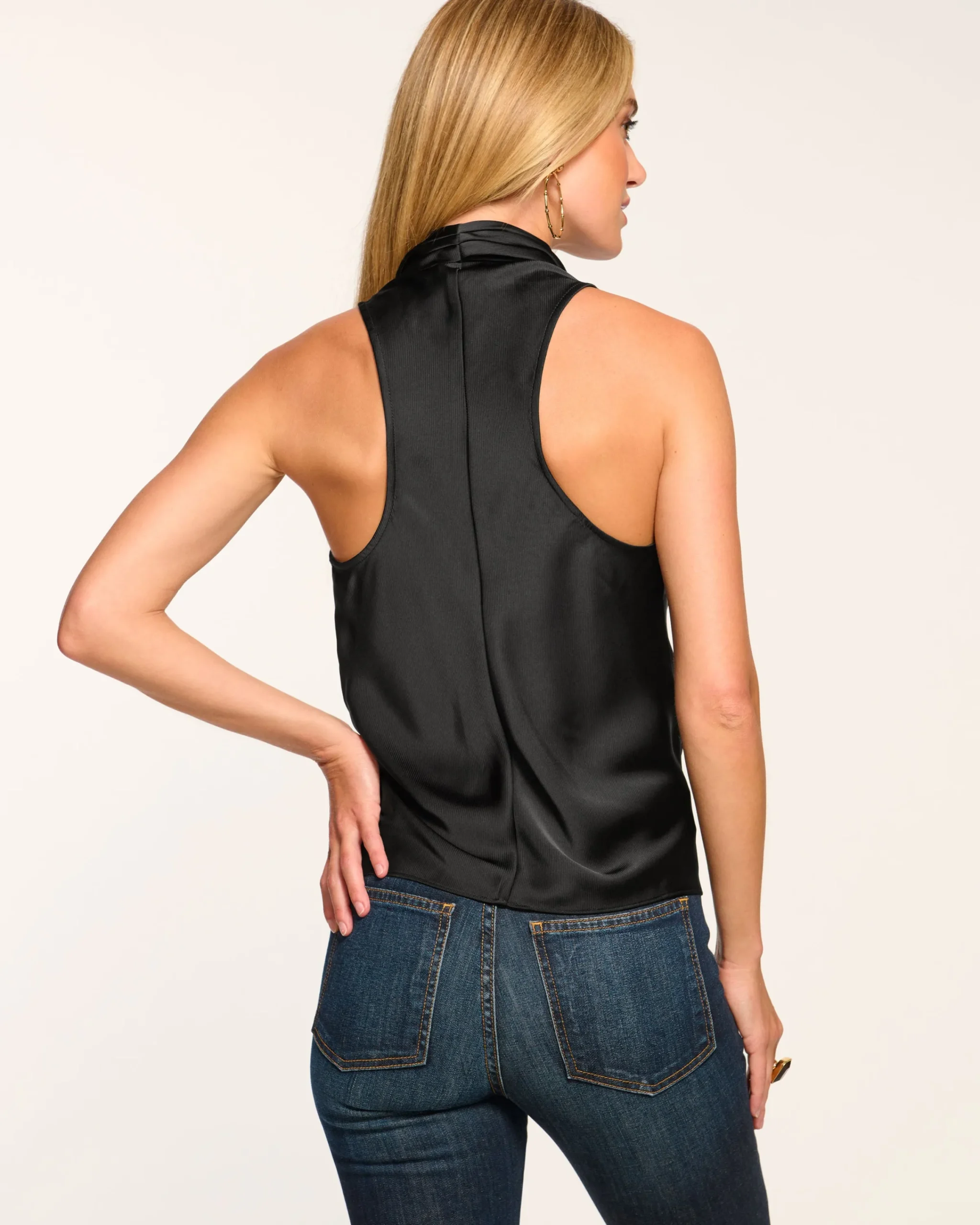 Best Falyn Sleeveless V-Neck Tank Top Tops