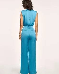 Online Fate Sleeveless V-Neck Jumpsuit Jumpsuits