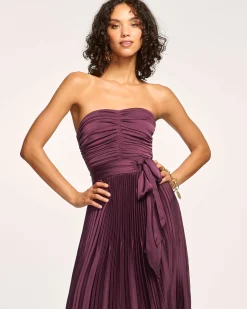 Online Fernanda Strapless Midi Dress Dresses