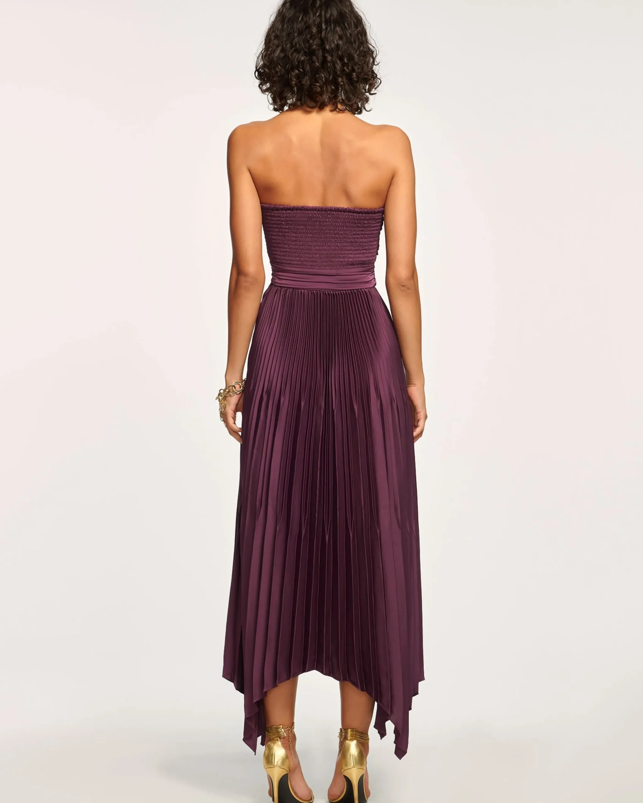 Online Fernanda Strapless Midi Dress Dresses