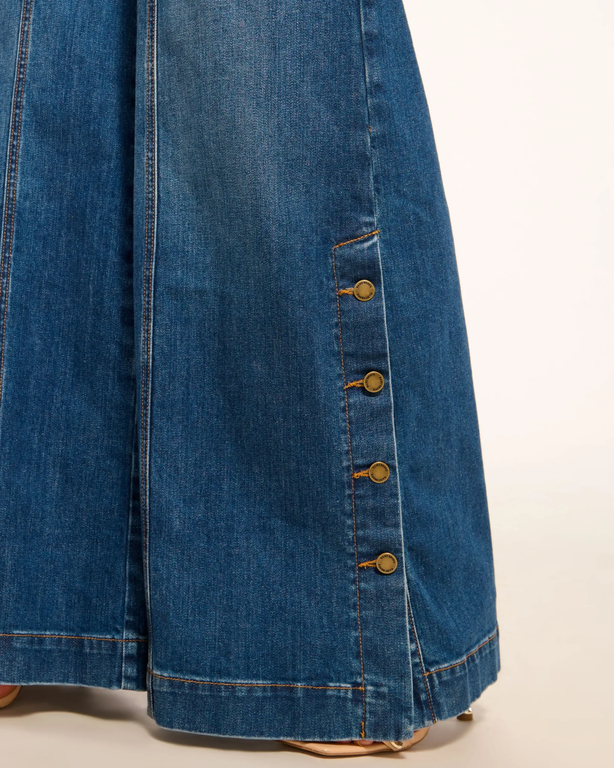 Hot Flores High-Rise Wide Leg Jean Denim | Bottoms