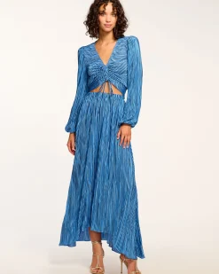 New Gwendolyn Pleated Maxi Skirt Bottoms