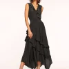 Sale Hadlee Ruffled Midi Dress Dresses