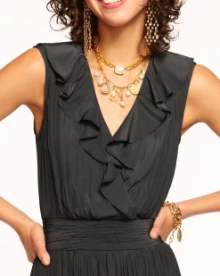 Sale Hadlee Ruffled Midi Dress Dresses