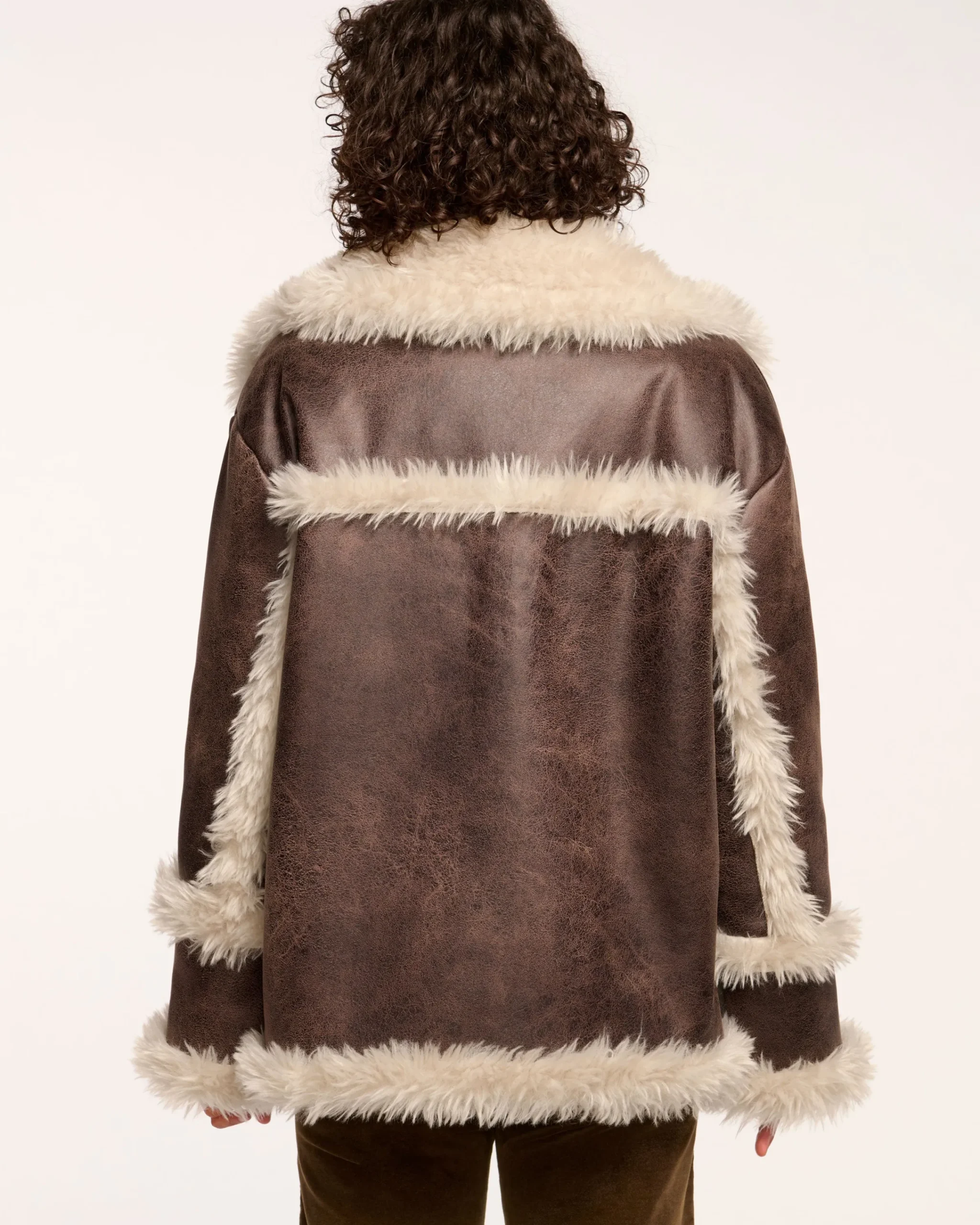 Best Hal Faux Shearling Coat Jackets