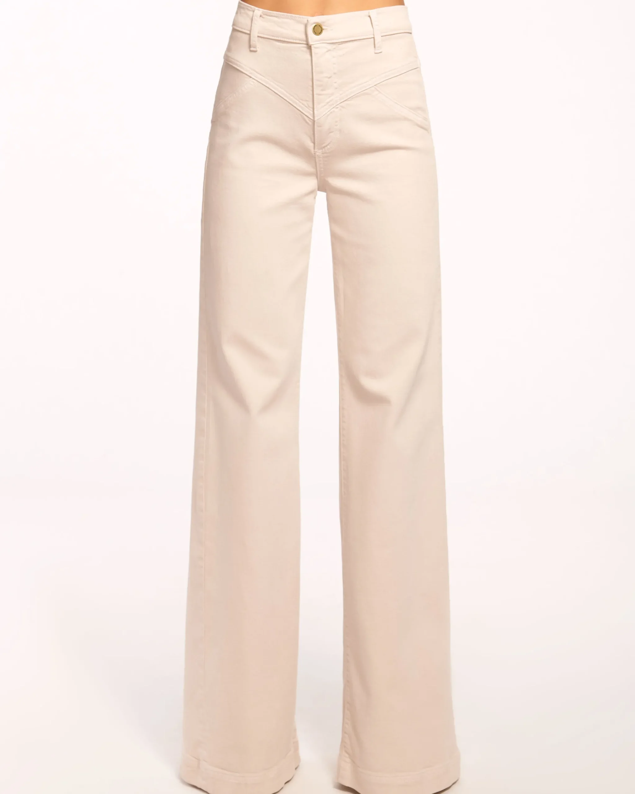 Fashion Harmoni High-Rise Yoke Front Jean Denim | Bottoms