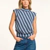 Outlet Herminia Mock Neck Top Tops