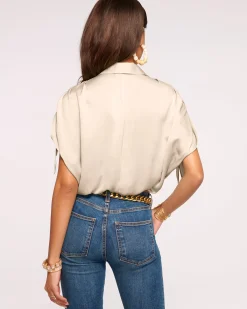 Online Jacinta Button Down Top Tops