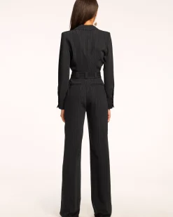 New James Long Sleeve V-Neck Jumpsuit Dresses | Jumpsuits