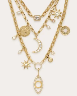 Online Kahleah Layered Charm Necklace Jewelry