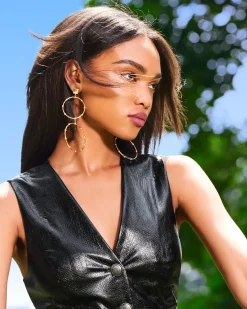 Online Kairi Stacked Hoop Earrings Jewelry