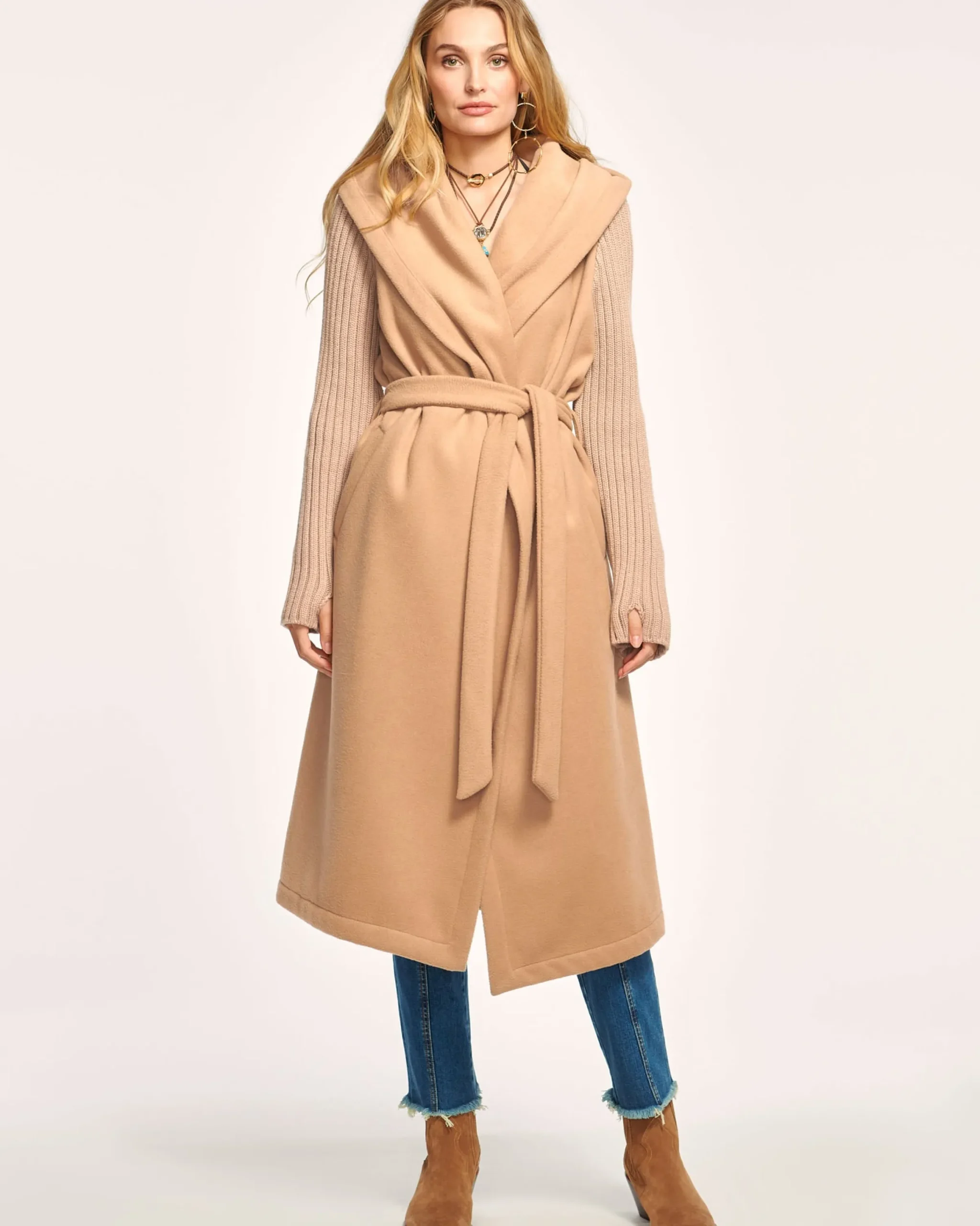 Online Kiah Wrap Oversized Coat Jackets