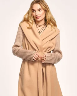 Online Kiah Wrap Oversized Coat Jackets