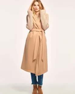 Online Kiah Wrap Oversized Coat Jackets