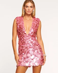 Clearance Lacey Sequin Mini Dress Dresses