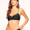 Fashion Leyla Scalloped Underwire Bikini Top Swim & Coverups