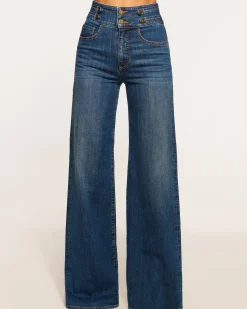 Online Liv Wide Leg Jean Denim | Bottoms