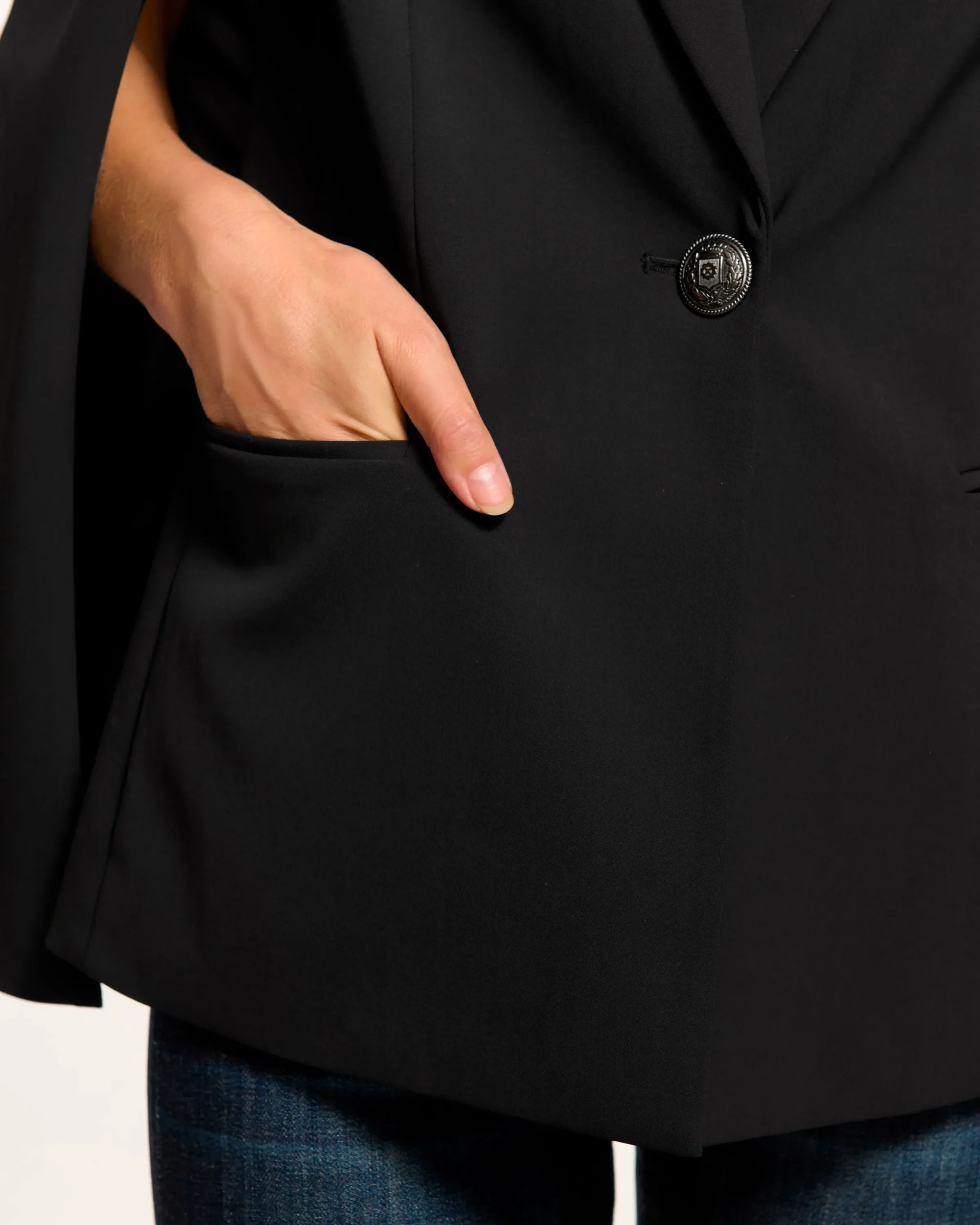Discount Lucinda Cape Blazer Jackets