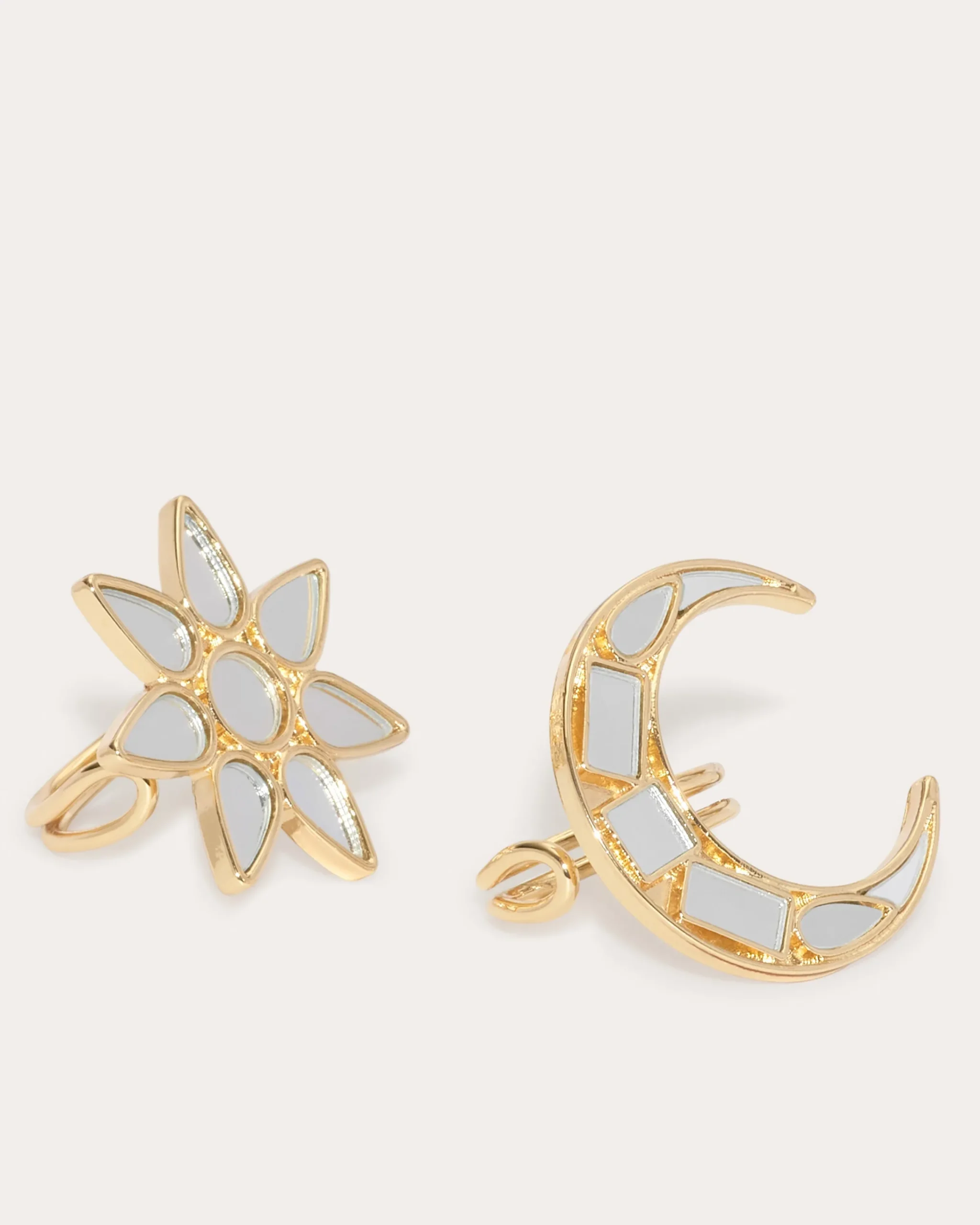 Sale Lunar Mirrored Ring Set Jewelry